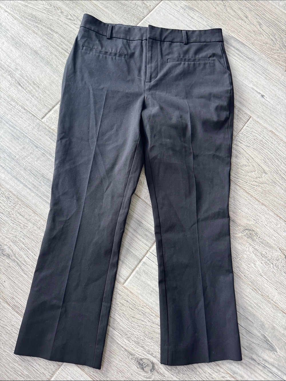 Maeve - Anthropologie Black Straight Leg Dress Pants